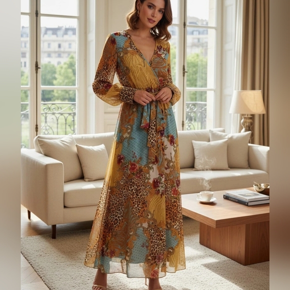 Galda Paris Dresses & Skirts - Galda Paris Boho Maxi Dress